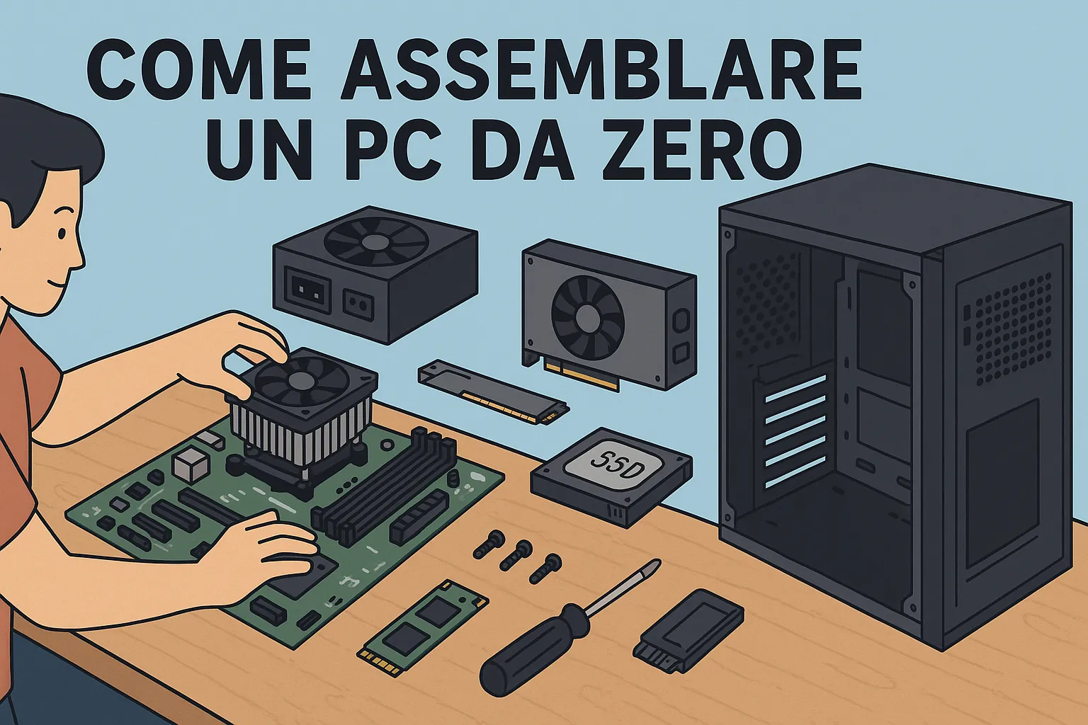 Come assemblare un PC da zero