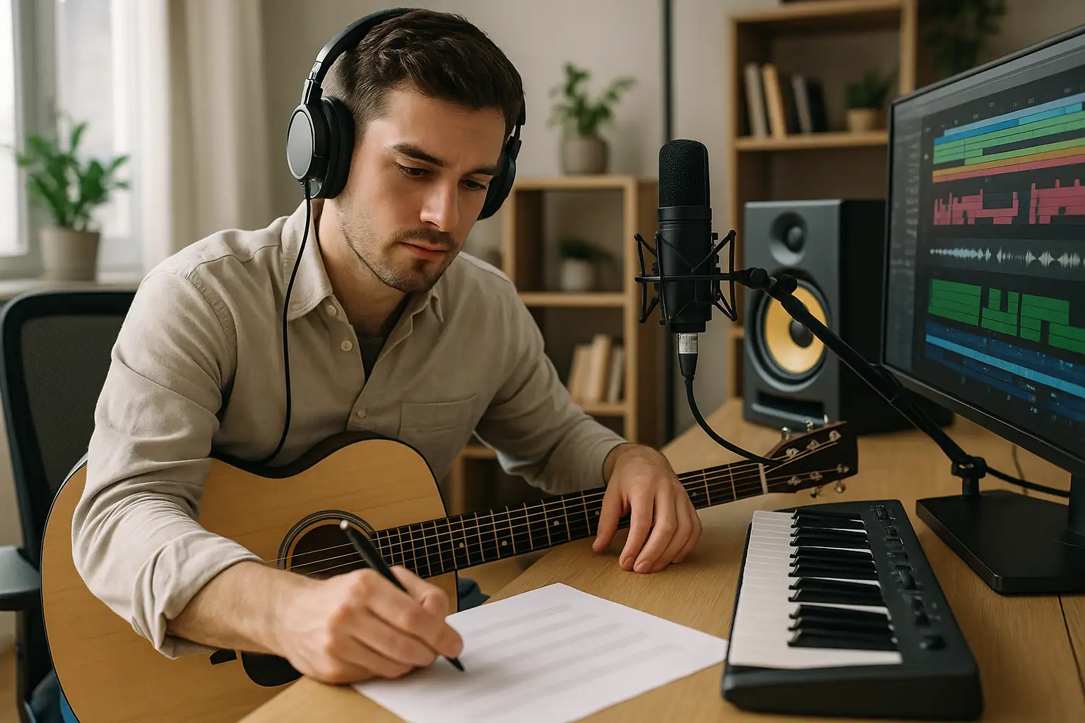 come creare prima canzone